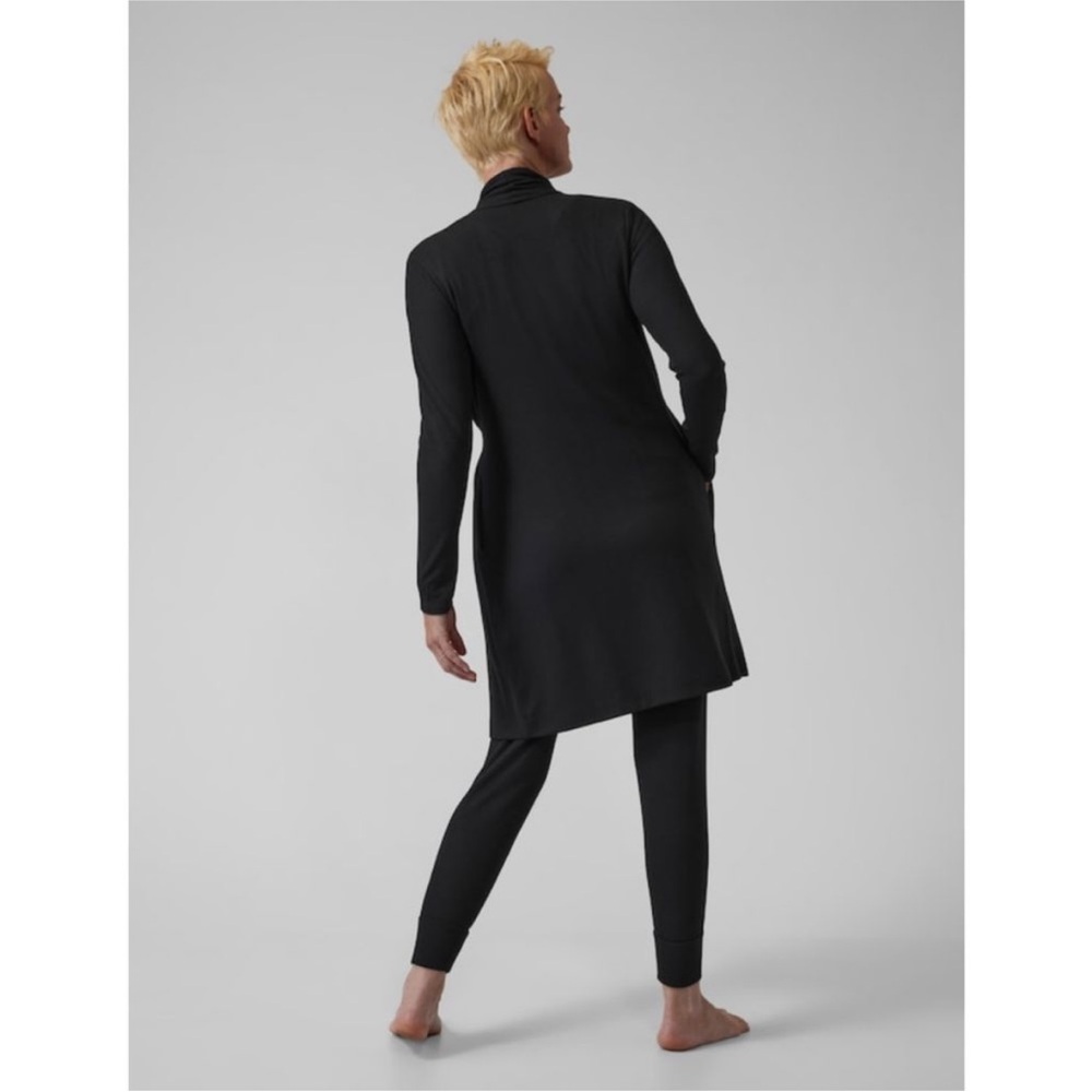 Athleta Black Robe Size XS - Wind Down Sleep‎ Robe - Picture 2 of 12
